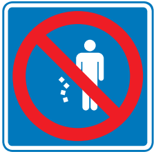 No Arrojar Basura